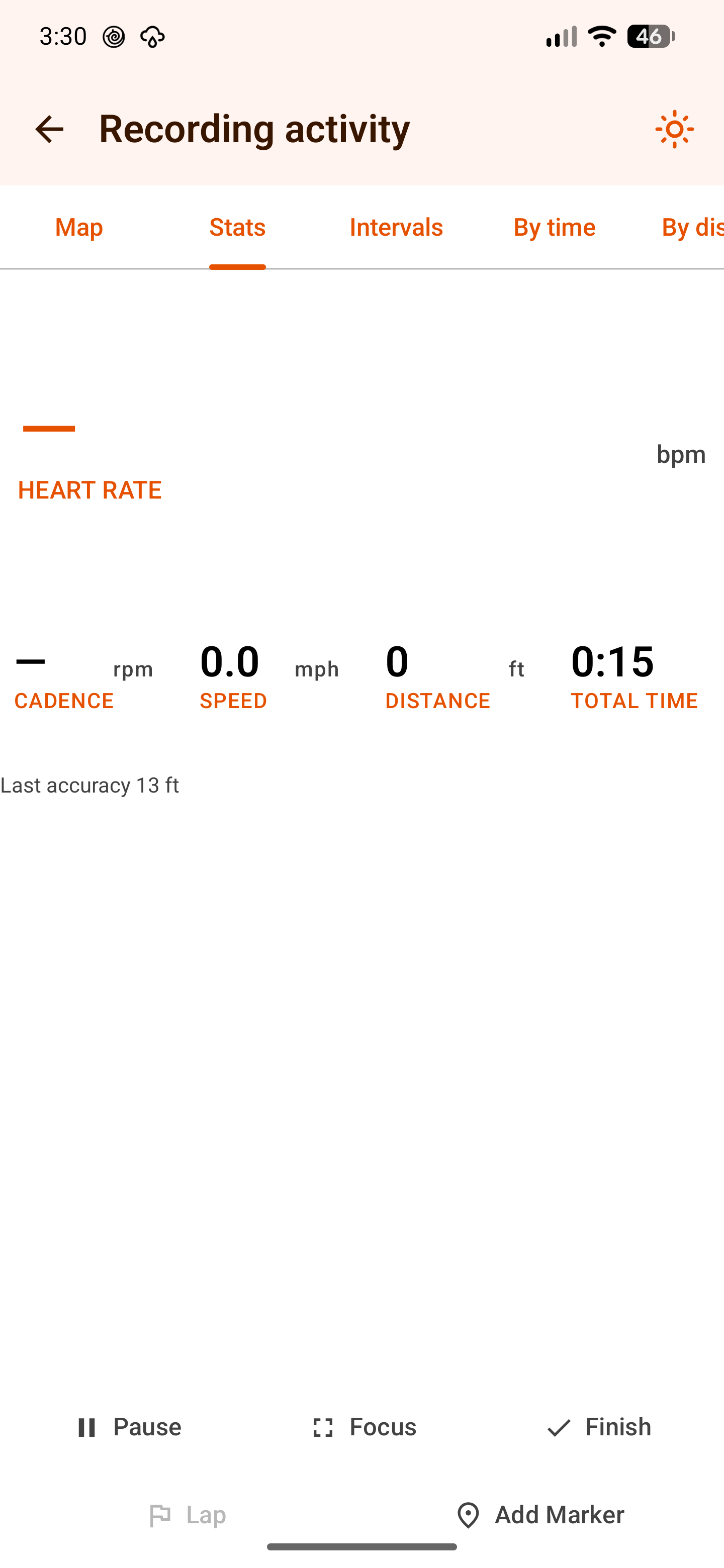 Activity recording